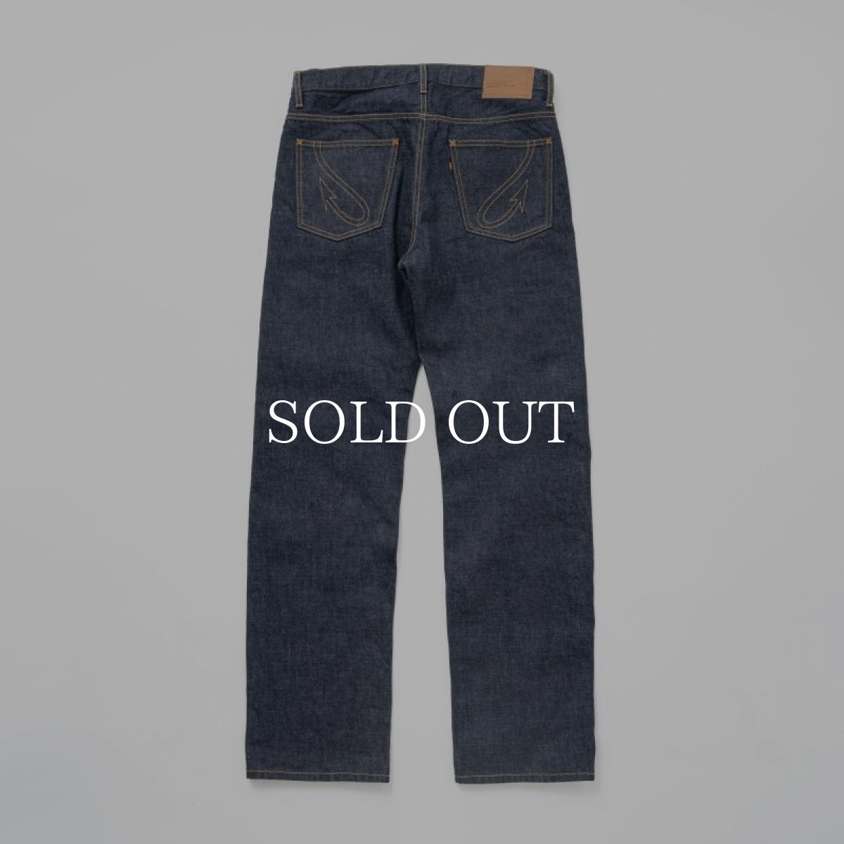 画像2: RATS  INDIGO DENIM PANTS (2)