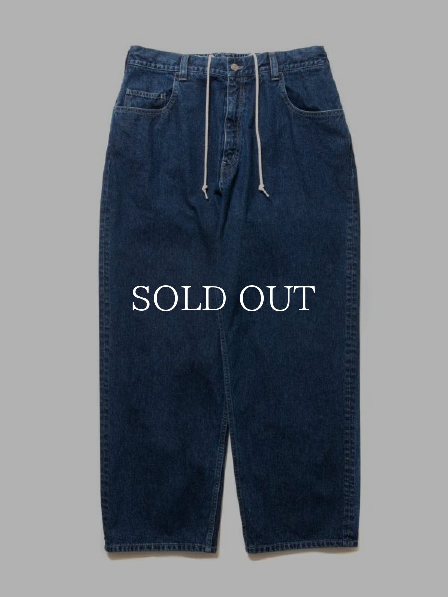 画像1: COOTIE   10.5oz Denim 5 Pocket Easy Baggy Pants (1)