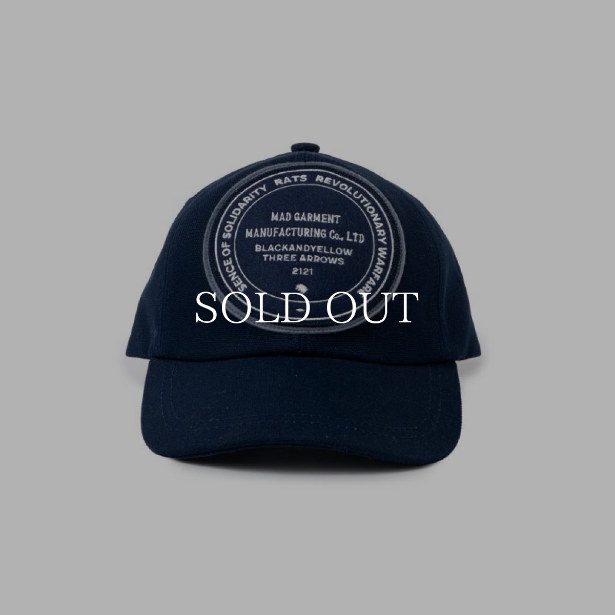 画像3: RATS  BIG PATCH DAD CAP (3)