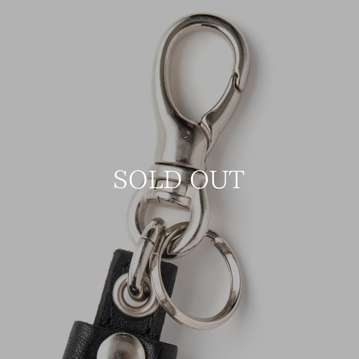 画像2: CALEE  STUDS LEATHER ASSORT KEY RING <TYPE III> A (2)