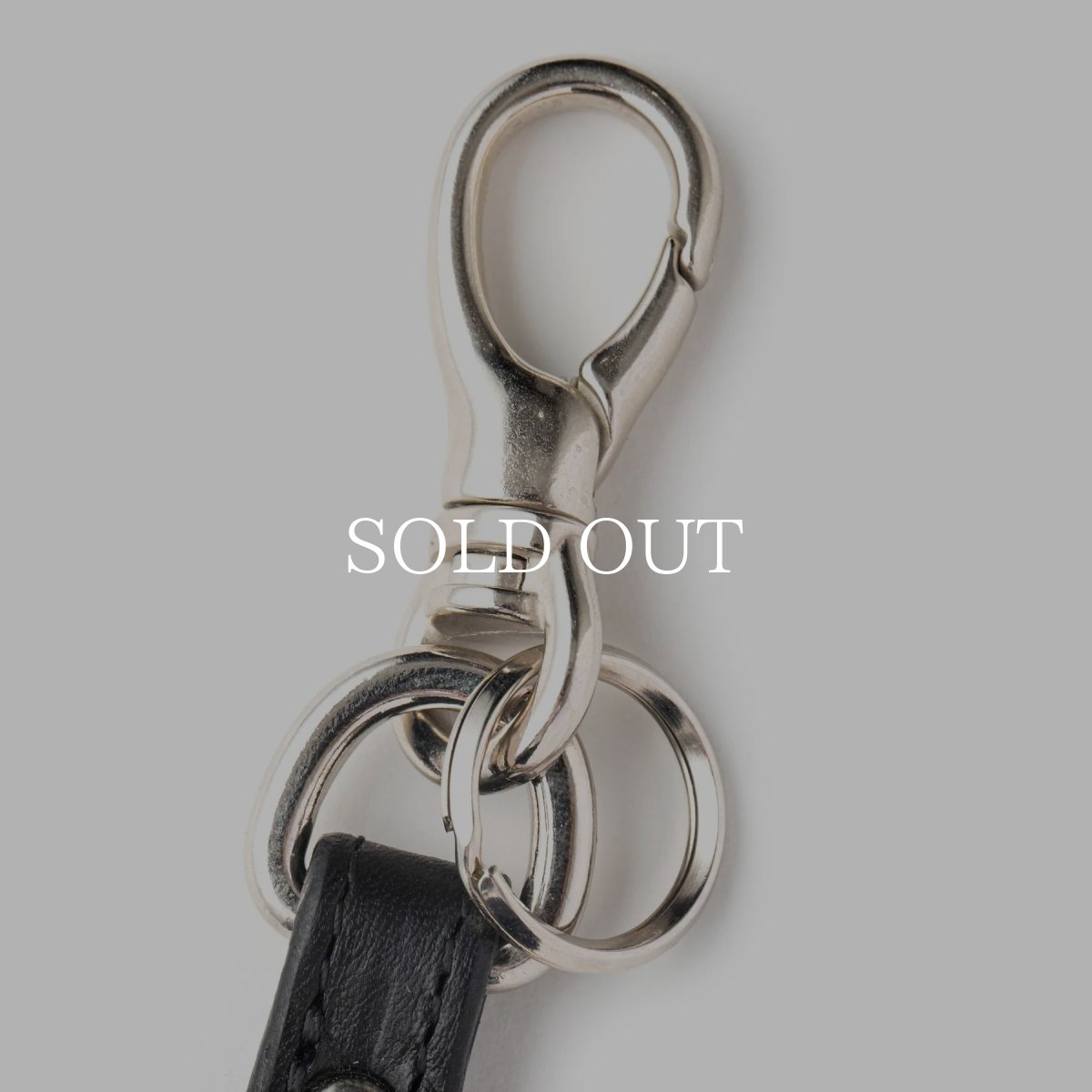 画像2: CALEE  STUDS LEATHER ASSORT KEY RING <TYPE IV> A (2)