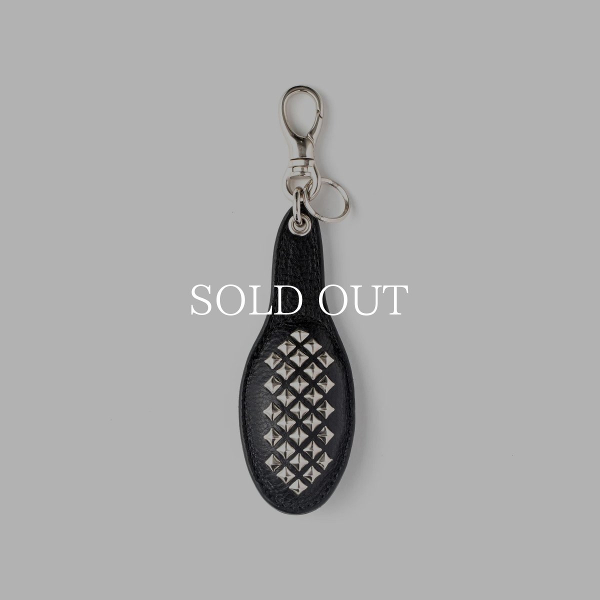 画像1: CALEE  STUDS LEATHER ASSORT KEY RING ＜TYPE III＞ B (1)