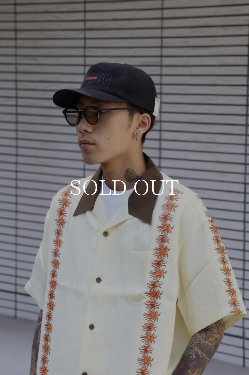 画像7: exodus  TROPICAL GLASS HAWAIIAN SHIRT (7)