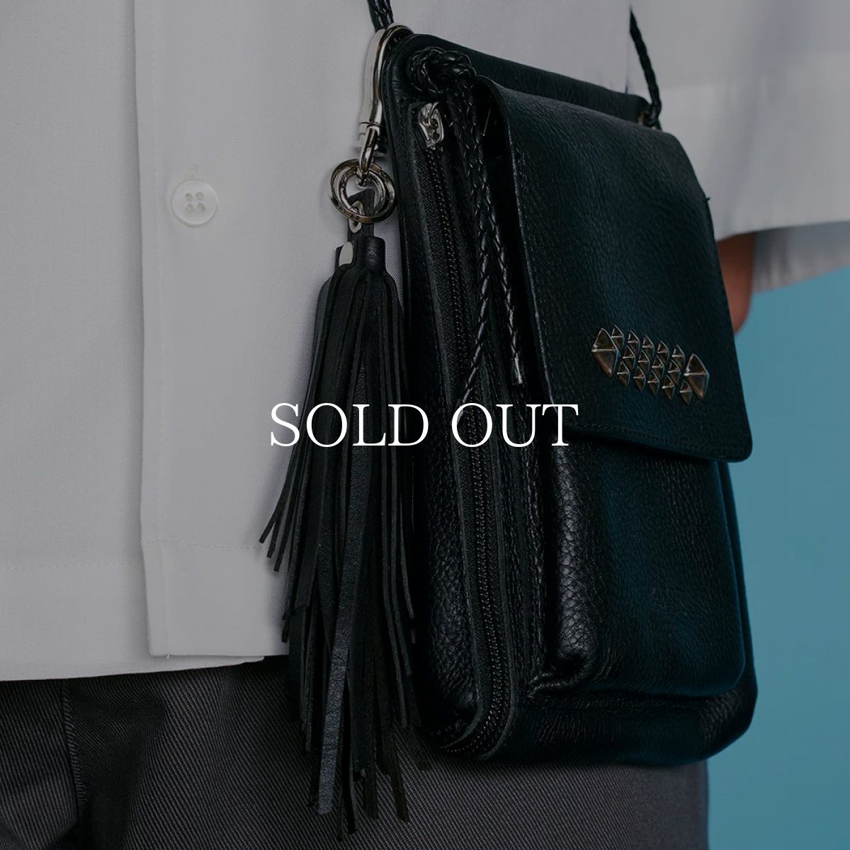 画像4: CALEE  STUDS LEATHER ASSORT KEY RING <TYPE III> A (4)