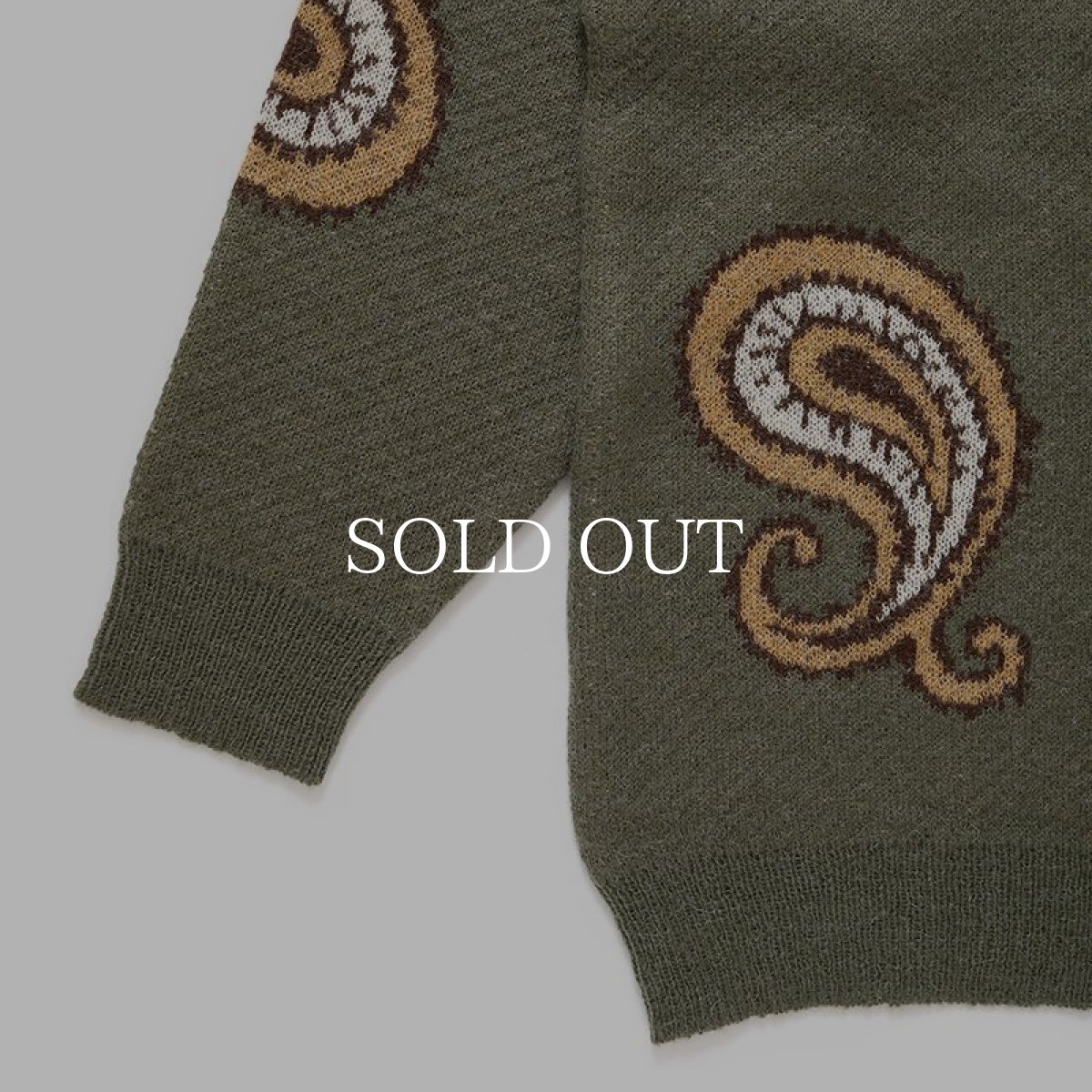 画像5: CHALLENGER  BIG PAISLEY CARDIGAN (5)