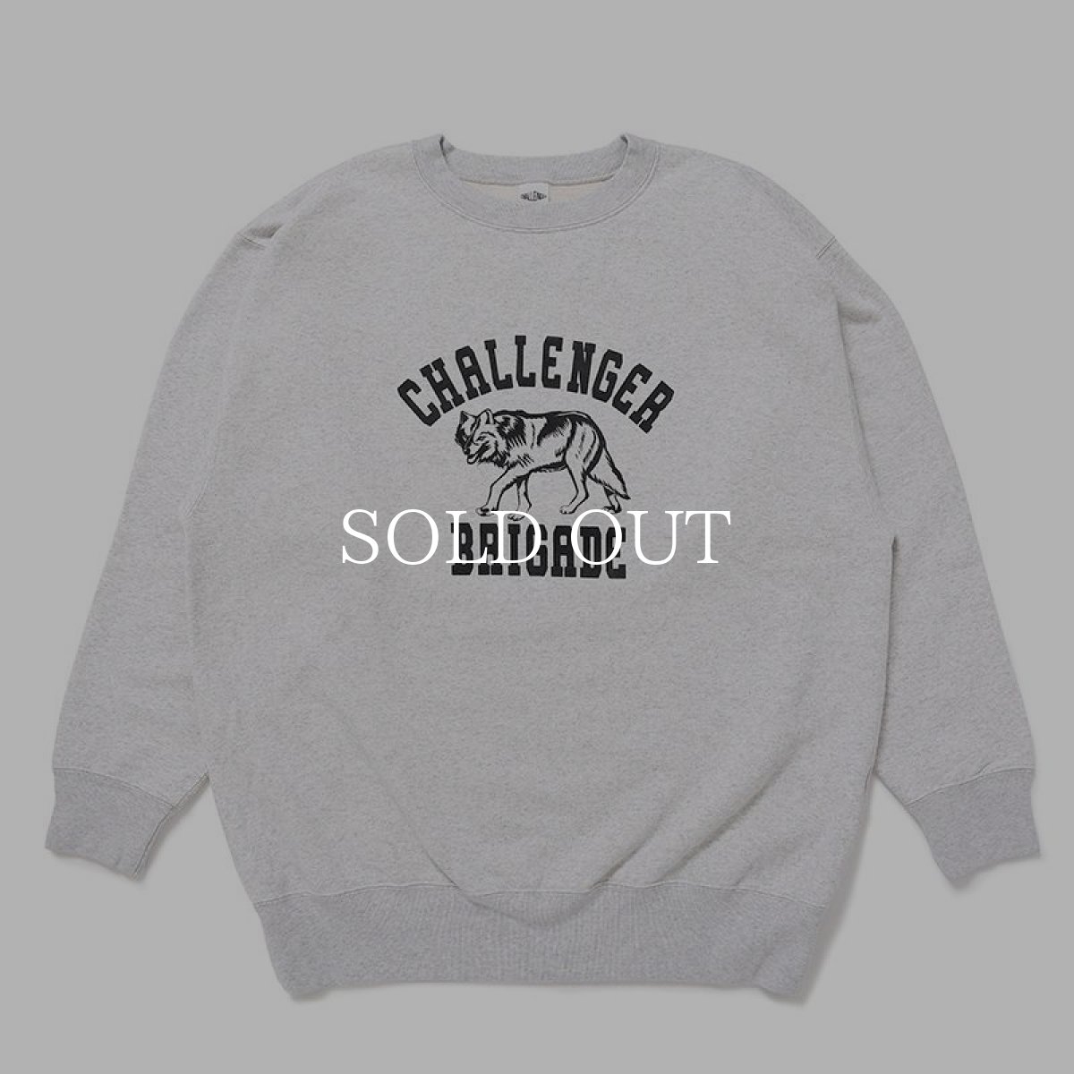 画像3: CHALLENGER  WOLF COLLEGE C/N SWEAT (3)