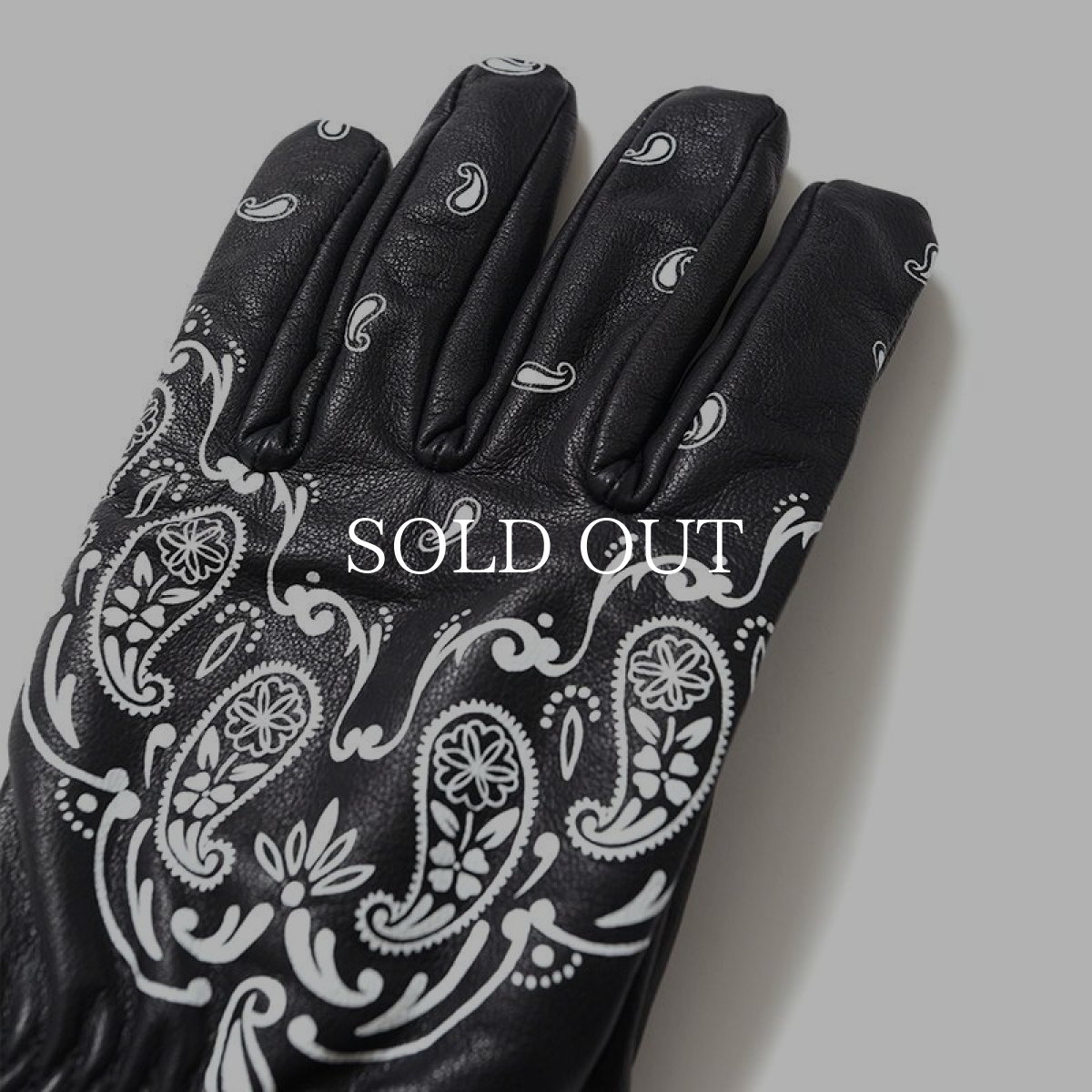 画像3: CHALLENGER  BANDANA LEATHER GLOVE (3)
