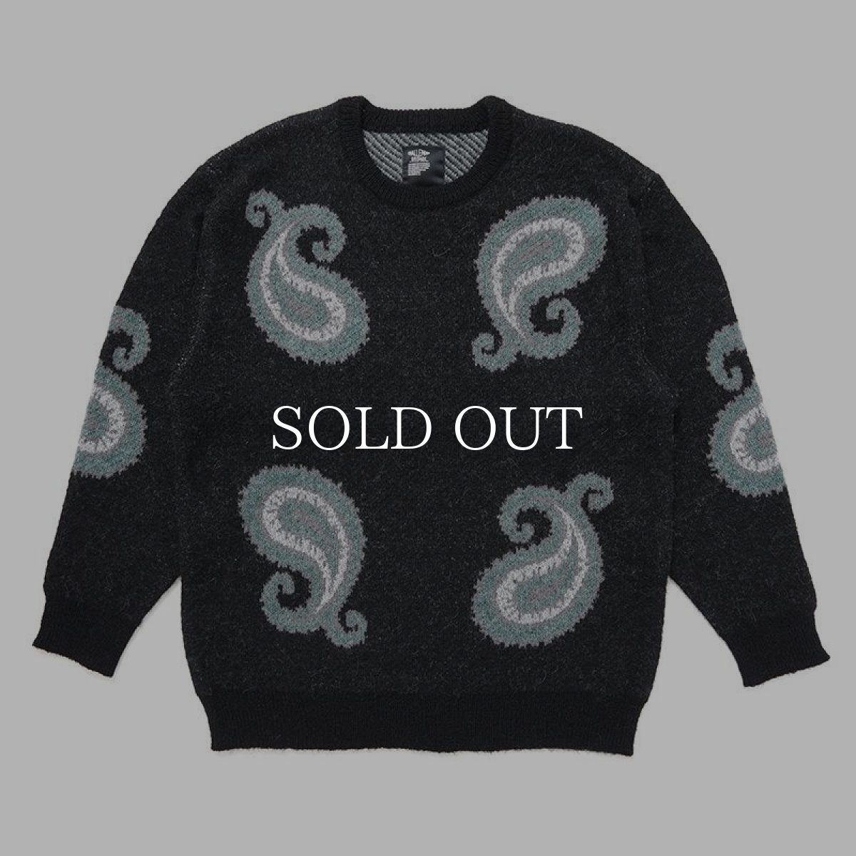 画像3: CHALLENGER  BIG PAISLEY C/N SWEATER  (3)