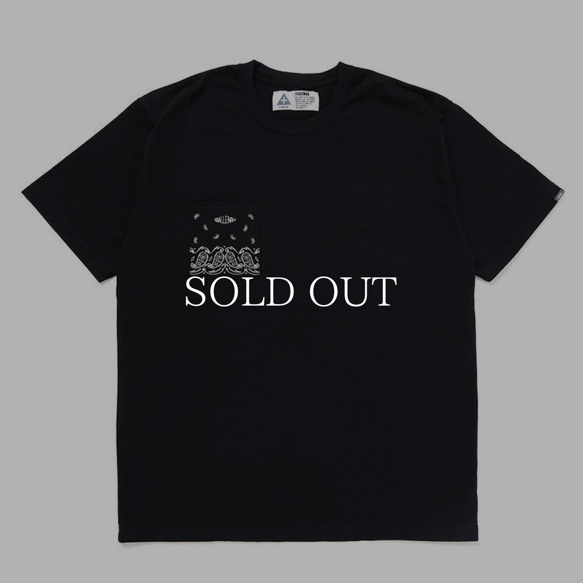 画像1: CHALLENGER  BANDANA POCKET TEE (1)