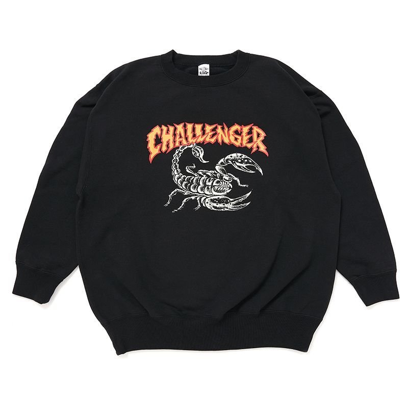 トップス CHALLENGER CMC TECH C/N SWEAT CHALLENGER / CMC TECH C/N SWEAT -White-