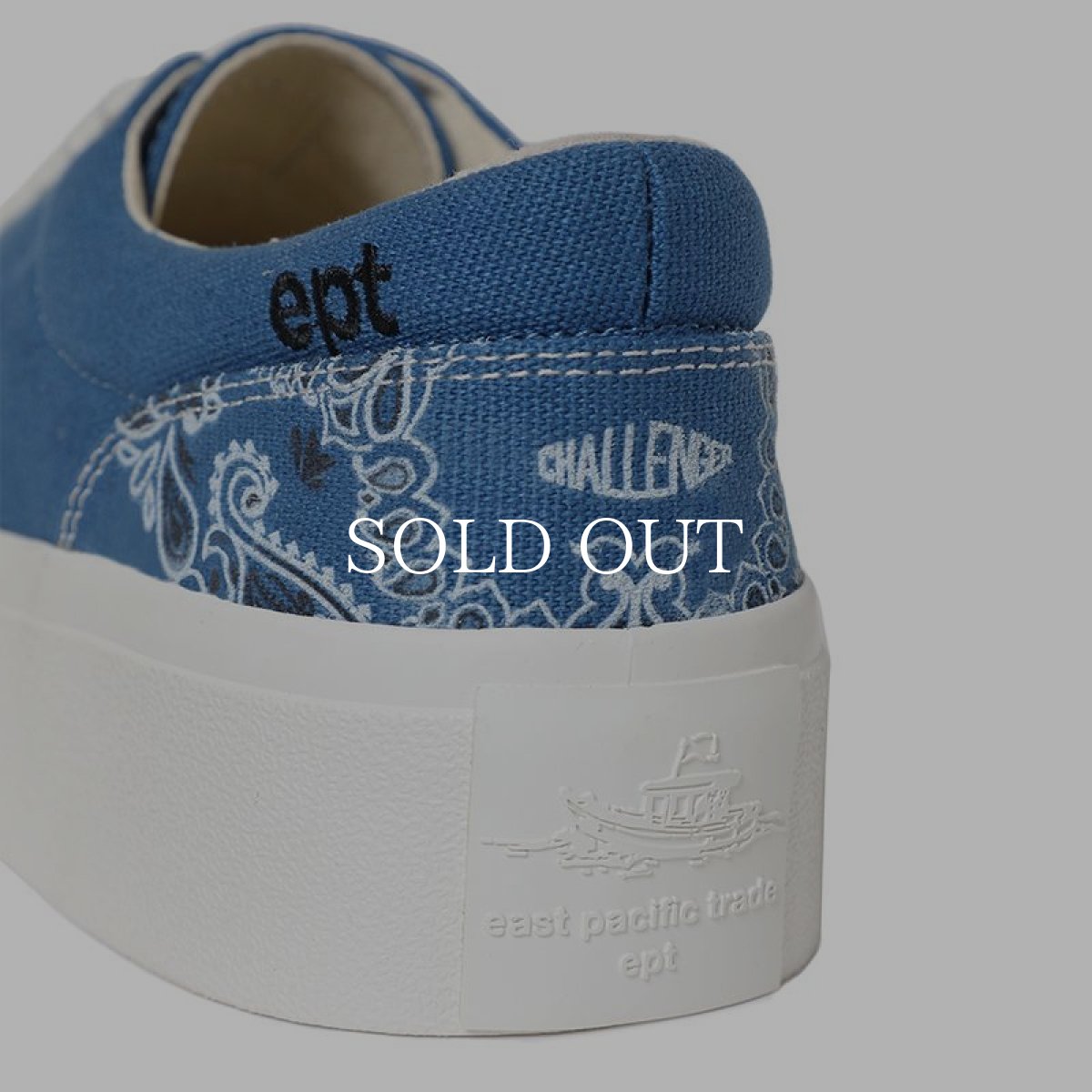 画像5: CHALLENGER  x EPT "NOISE" / BANDANA SNEAKERS (5)