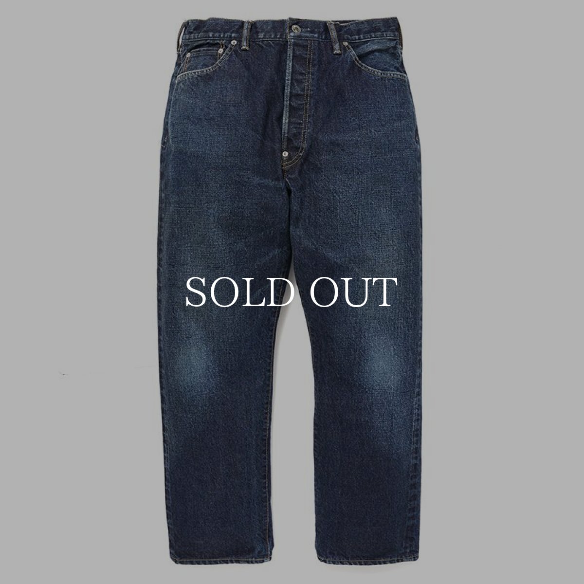 画像1: CHALLENGER  CLASSIC WASHED DENIM PANTS  (1)