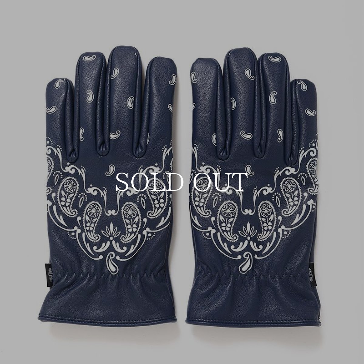 画像7: CHALLENGER  BANDANA LEATHER GLOVE (7)