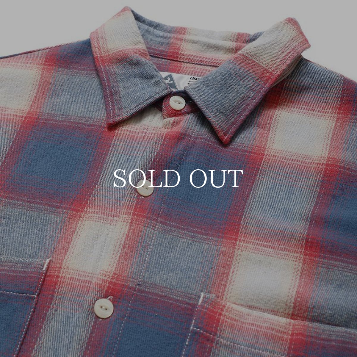画像6: CHALLENGER  SHADOW PLAID SHIRT (6)