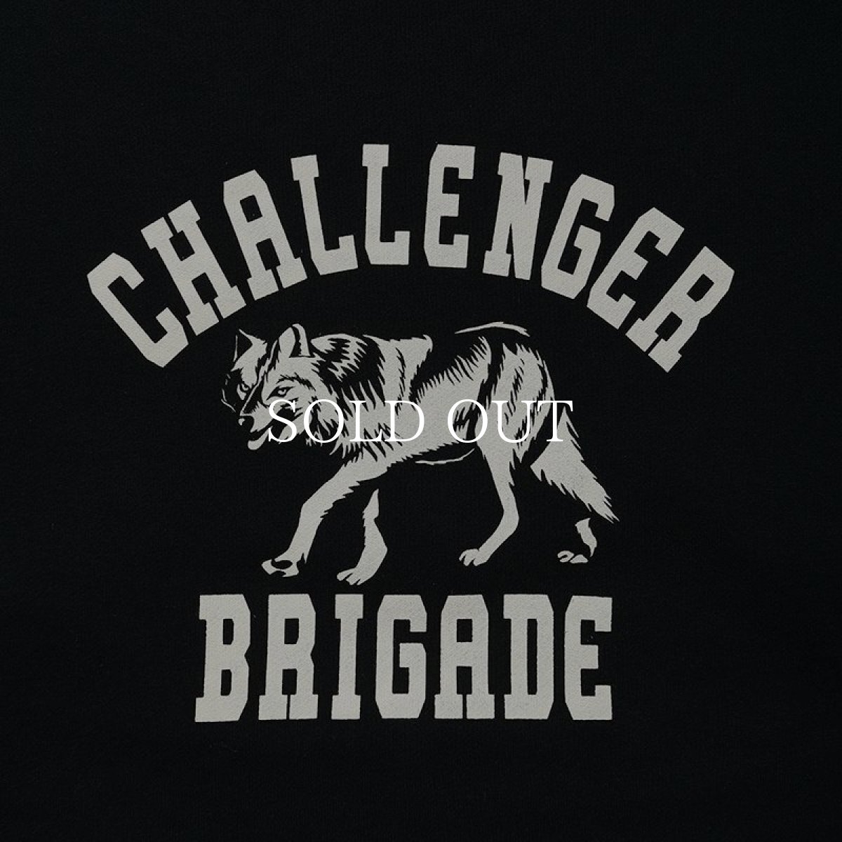 画像2: CHALLENGER  WOLF COLLEGE C/N SWEAT (2)