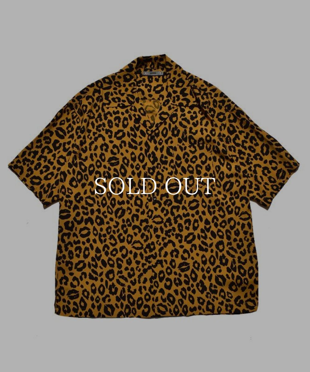 画像6: MINEDENIM  Lips Leopard Print Open Collar SH (6)