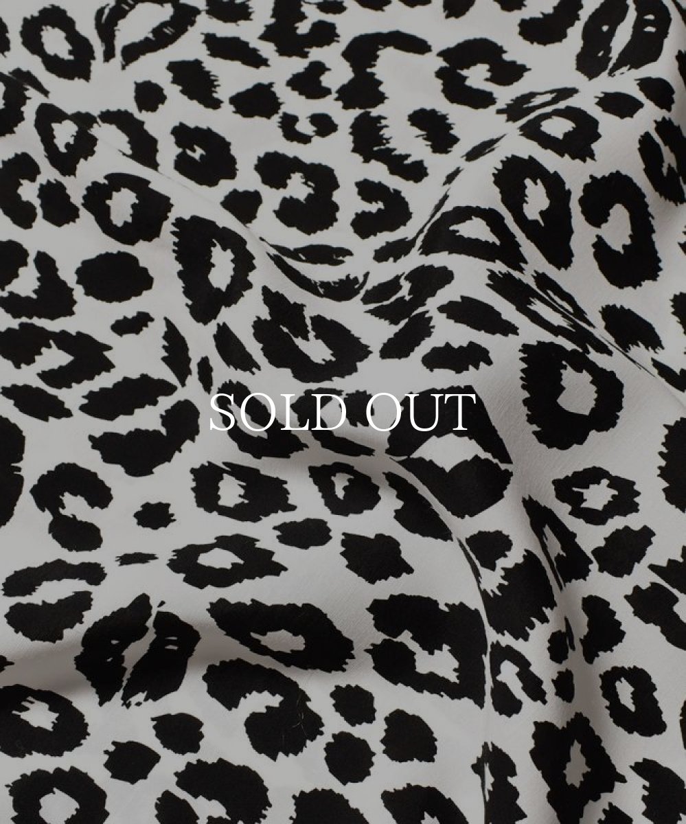 画像5: MINEDENIM  Lips Leopard Print Open Collar SH (5)