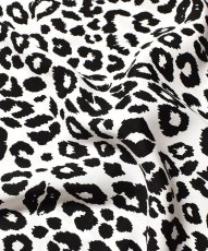 画像5: MINEDENIM  Lips Leopard Print Open Collar SH (5)