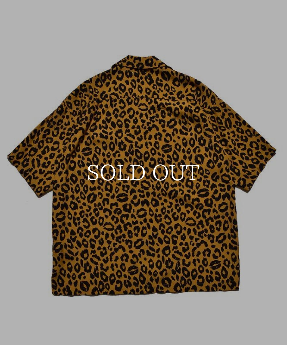 画像8: MINEDENIM  Lips Leopard Print Open Collar SH (8)