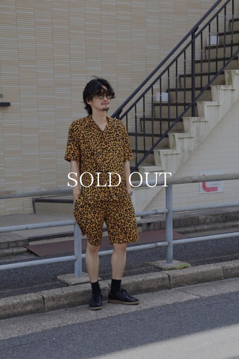 画像11: MINEDENIM  Lips Leopard Print Open Collar SH (11)
