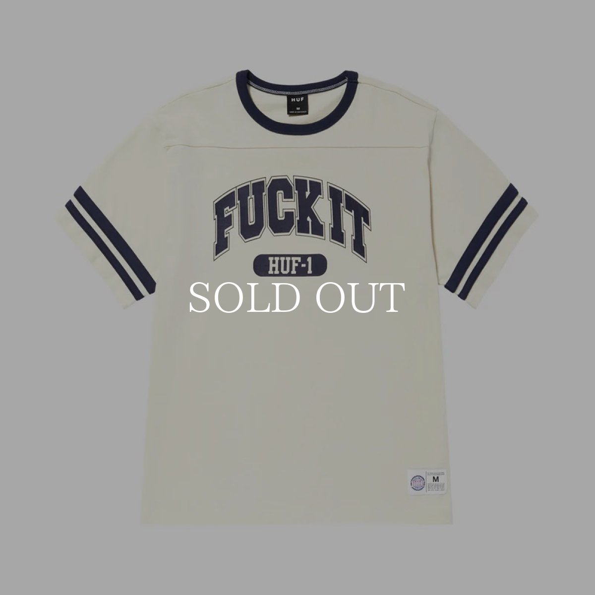 画像1: HUF  FUCK IT FOOTBALL SHIRT (1)