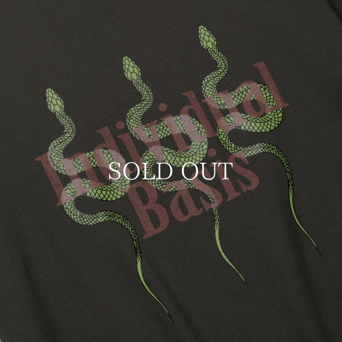 画像5: CALEE  DROP SHOULDER "INDIVIDUAL BASIS" SNAKE LOGO TEE (5)