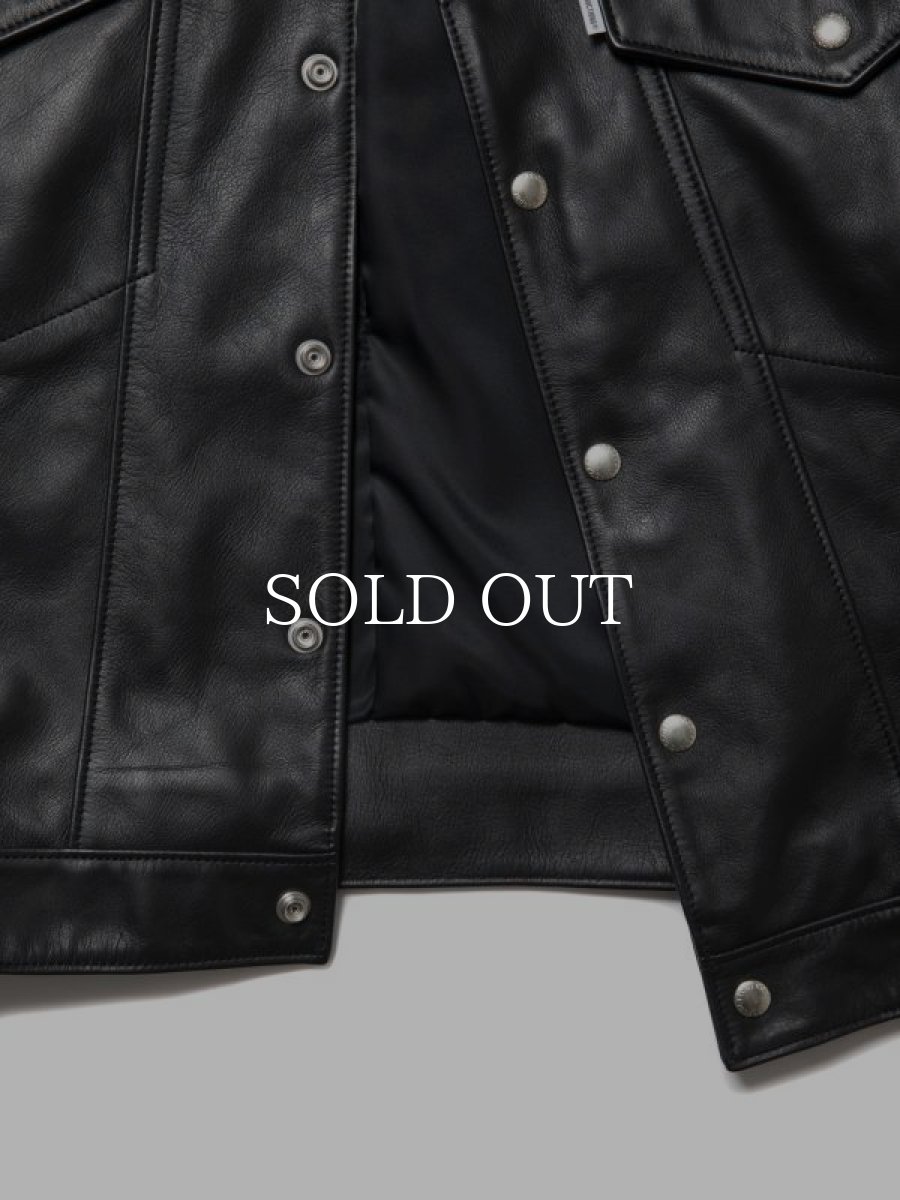 画像6: COOTIE   3rd Type Leather Jacket (6)