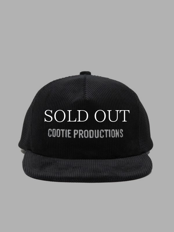 COOTIE PRODUCTIONS Corduroy 5 Panel Mesh Cap CTE-24A508 公式通販