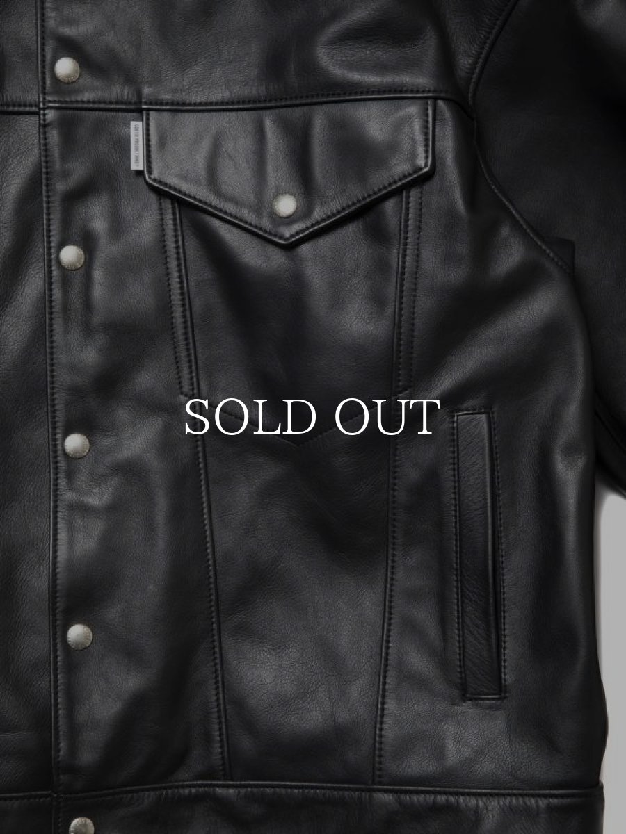 画像3: COOTIE   3rd Type Leather Jacket (3)