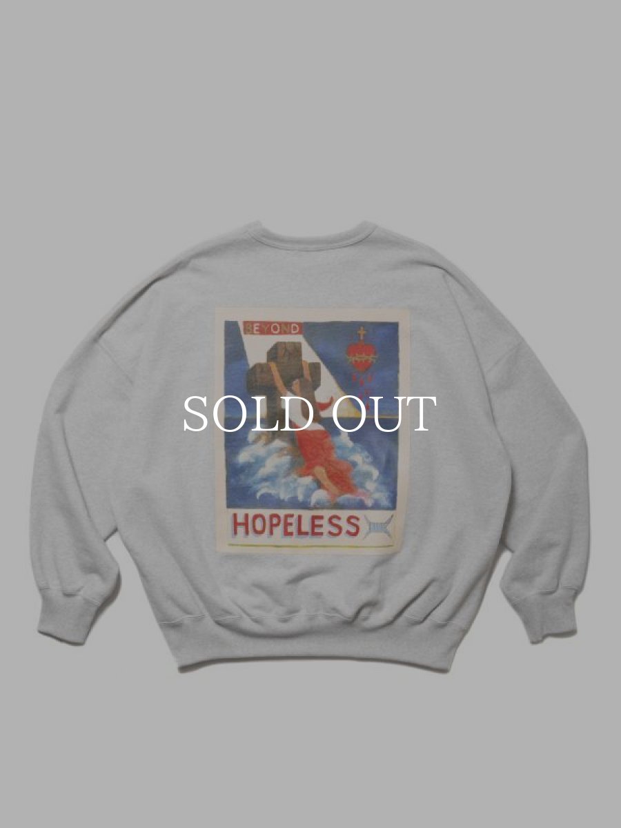 画像4: COOTIE   Print Sweat Crew (BEYOND HOPELESS) (4)