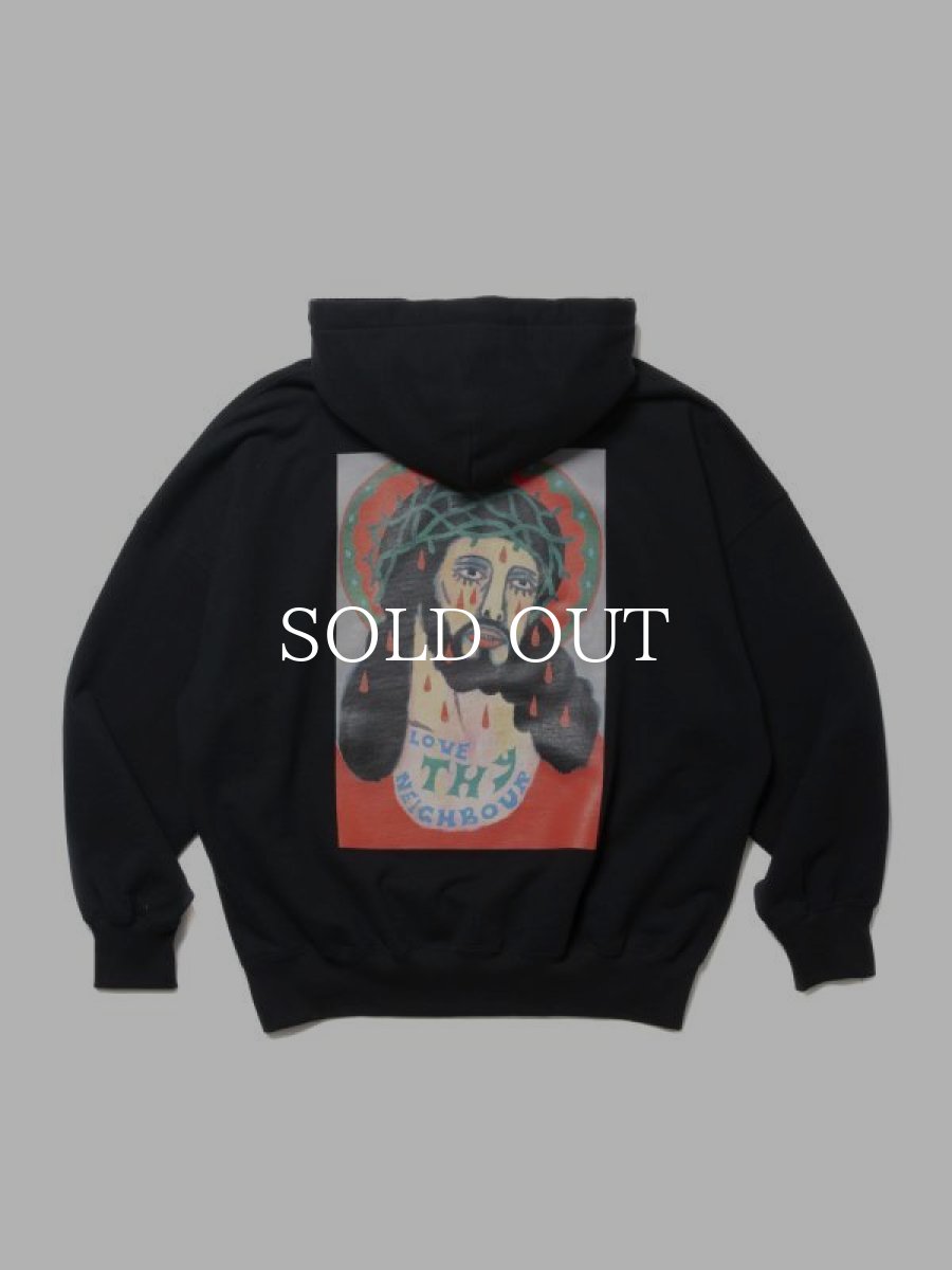 画像1: COOTIE   Print Sweat Hoodie (LOVE THY NEIGHBOUR) (1)