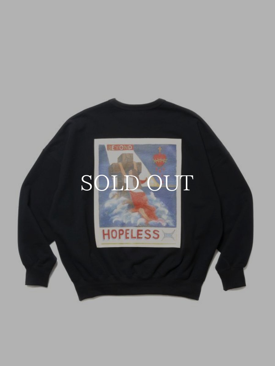 画像1: COOTIE   Print Sweat Crew (BEYOND HOPELESS) (1)