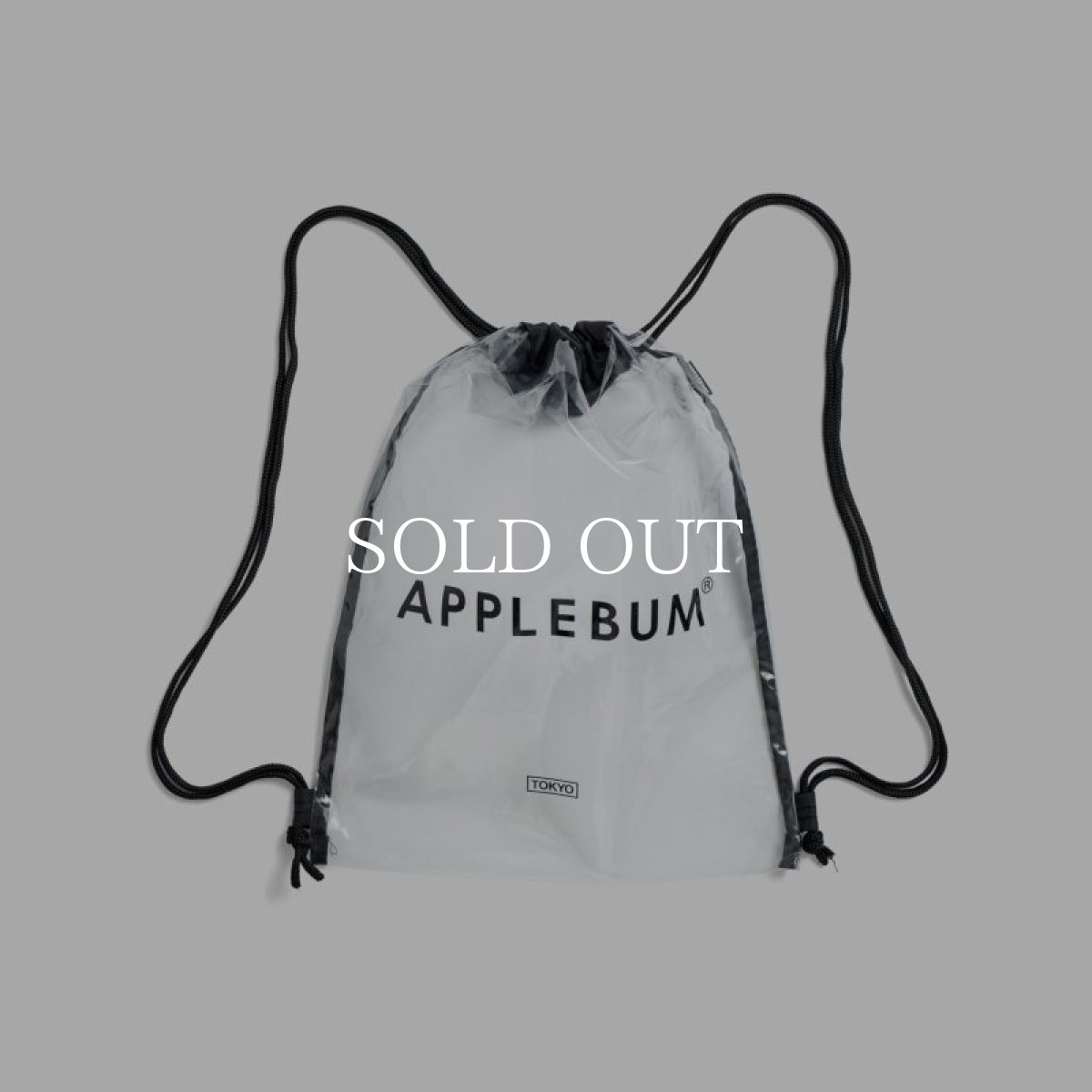 画像1: APPLEBUM  Clear Gymsac (1)