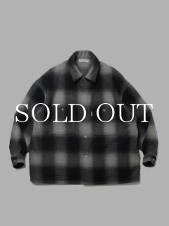 ジャケット・アウター COOTIE PRODUCTIONS Check Wool Coverall COOTIE PRODUCTIONS CHECK WOOL COVERALL M