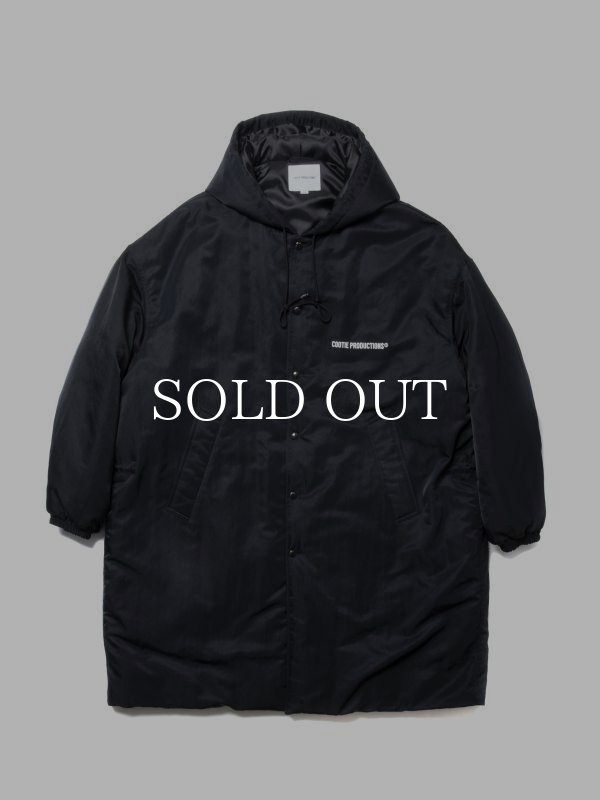 ジャケット・アウター Error Fit Padded Bench Coat (BLACK) M COOTIE Error Fit Padded Bench Coat CTE-24A220 公式通販