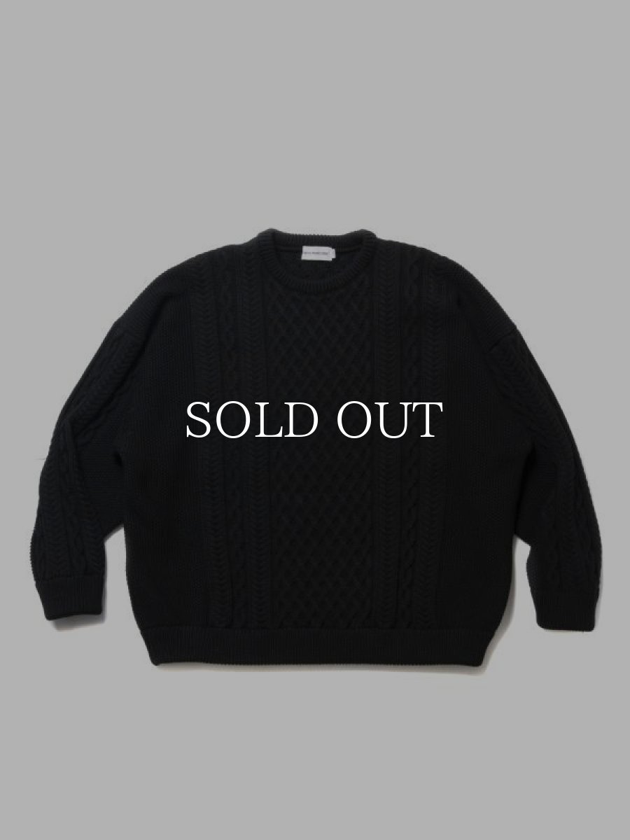 画像1: COOTIE   Fishermans Crewneck Sweater (1)