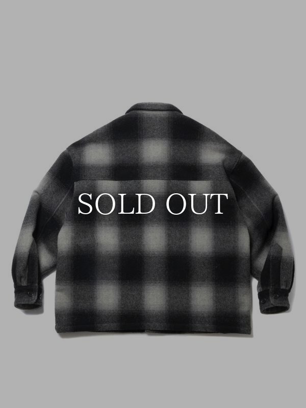 COOTIE Ombre Check Wool CPO Jacket CTE-24A217 公式通販