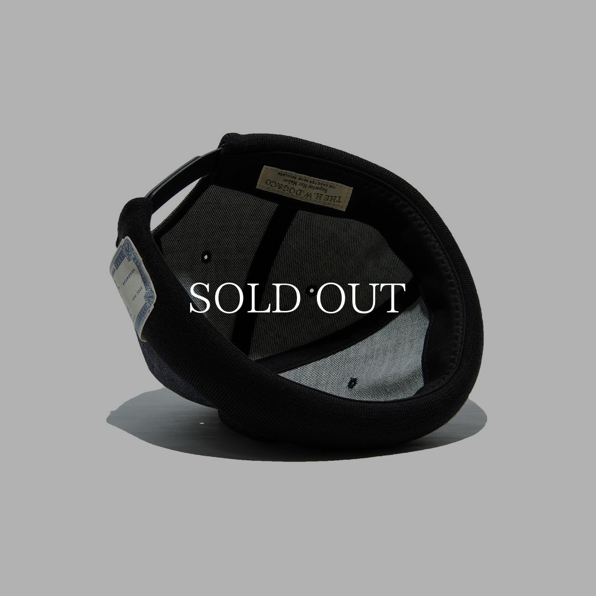 画像10: THE H.W.DOG&CO.  RIGID DENIM ROLL CAP (10)