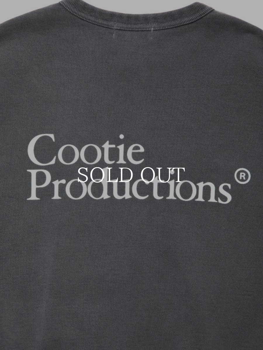 画像4: COOTIE   Pigment Dyed Open End Yarn Sweat Crew (4)