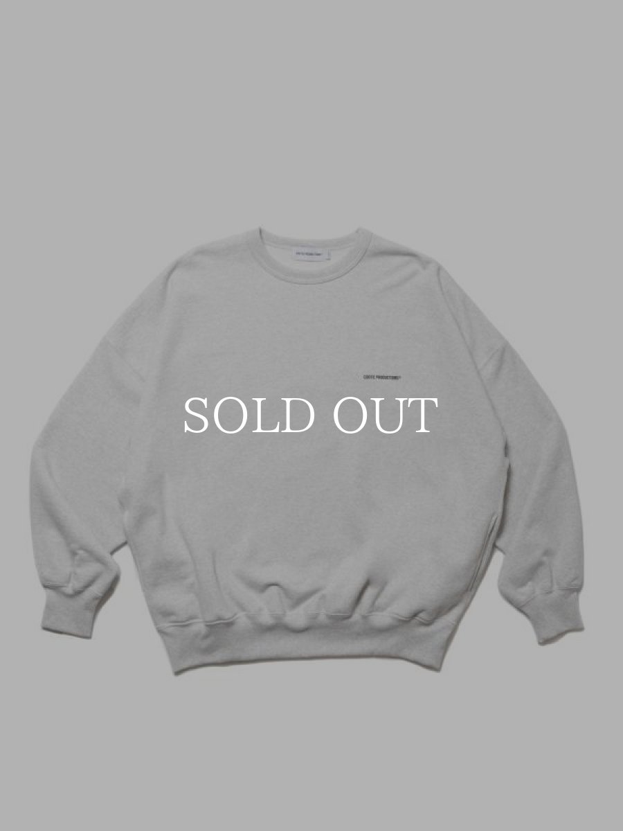 画像3: COOTIE   Open End Yarn Plain Sweat Crew (3)