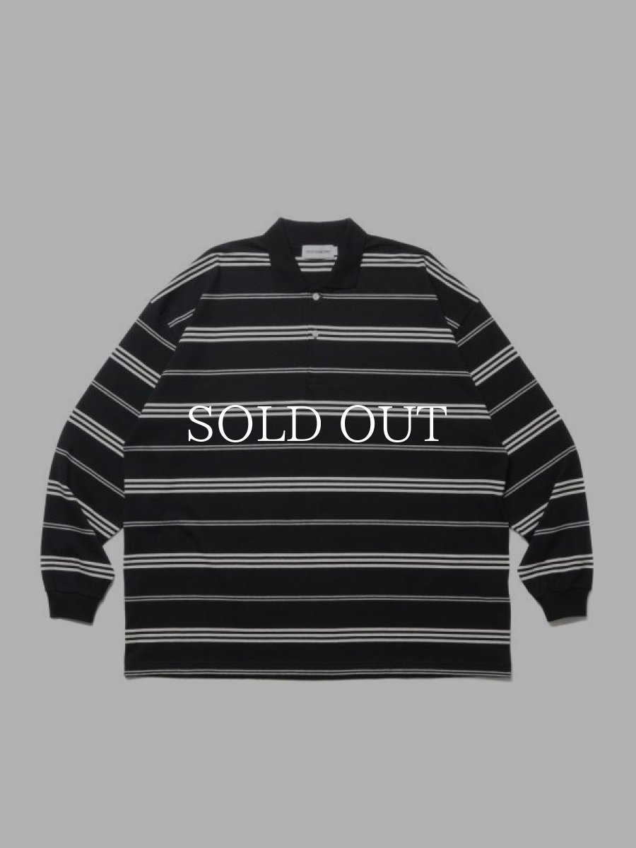画像1: COOTIE   Border L/S Polo (1)