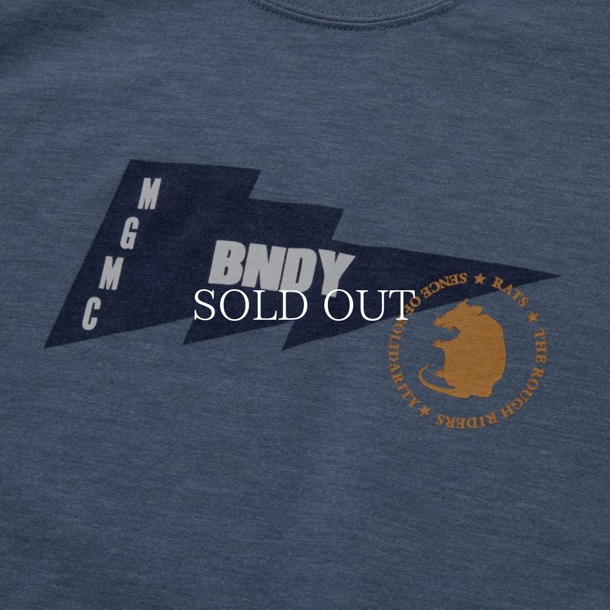 画像8: RATS  THUNDER FLAG TEE (8)