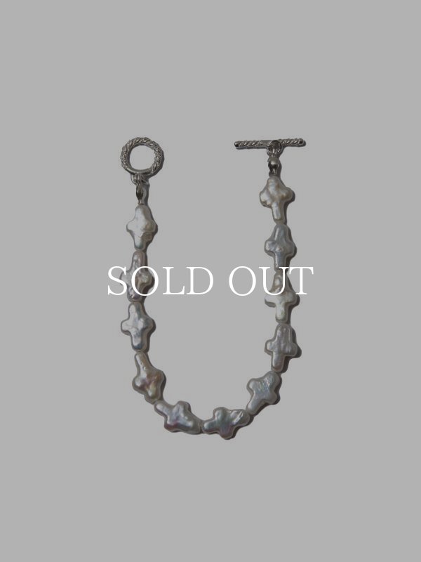 COOTIE Distortion Cross Pearl Bracelet CTE-24A529 公式通販