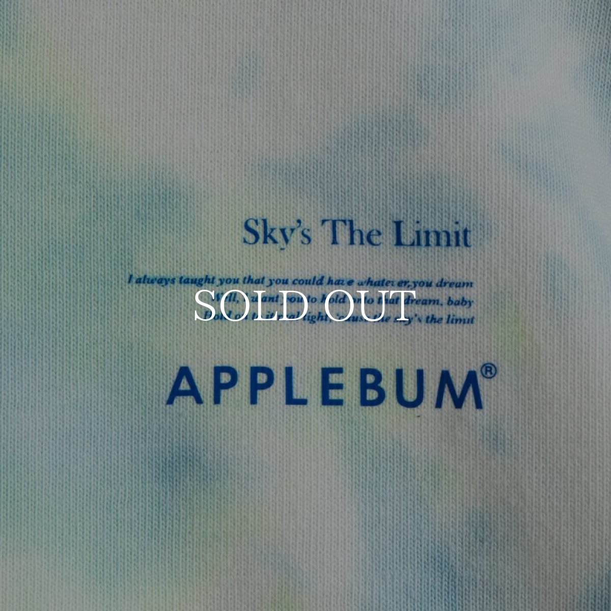 画像4: APPLEBUM  "Sky’s The Limit" Tie-Dye T-shirt (4)