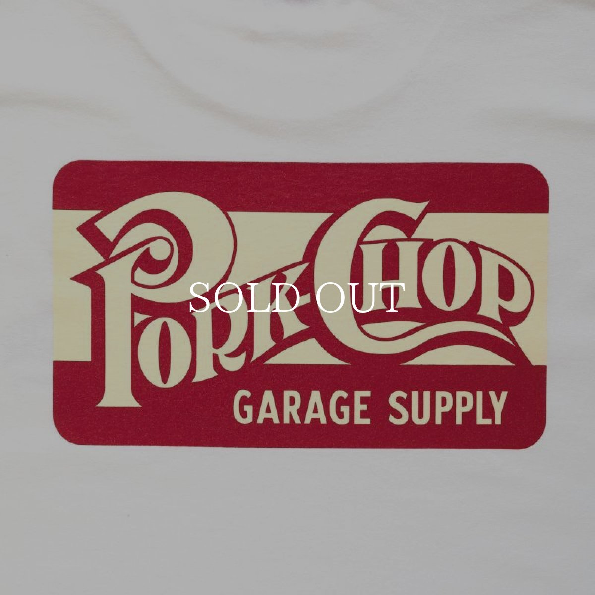画像4: PORKCHOP GARAGE SUPPLY  SQUARE LOGO TEE (4)