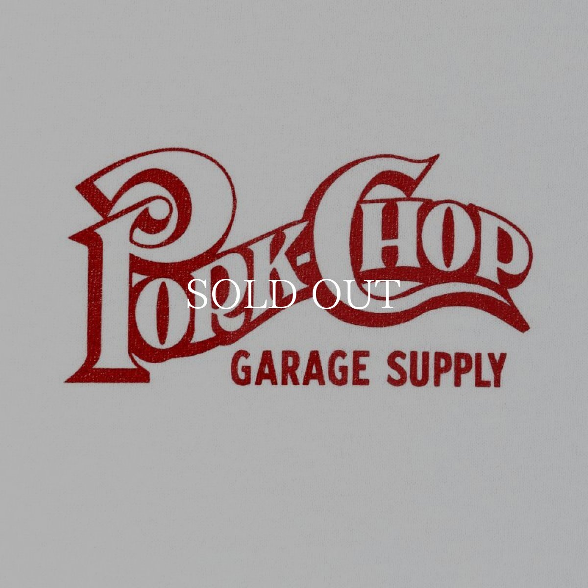 画像3: PORKCHOP GARAGE SUPPLY  SQUARE LOGO TEE (3)
