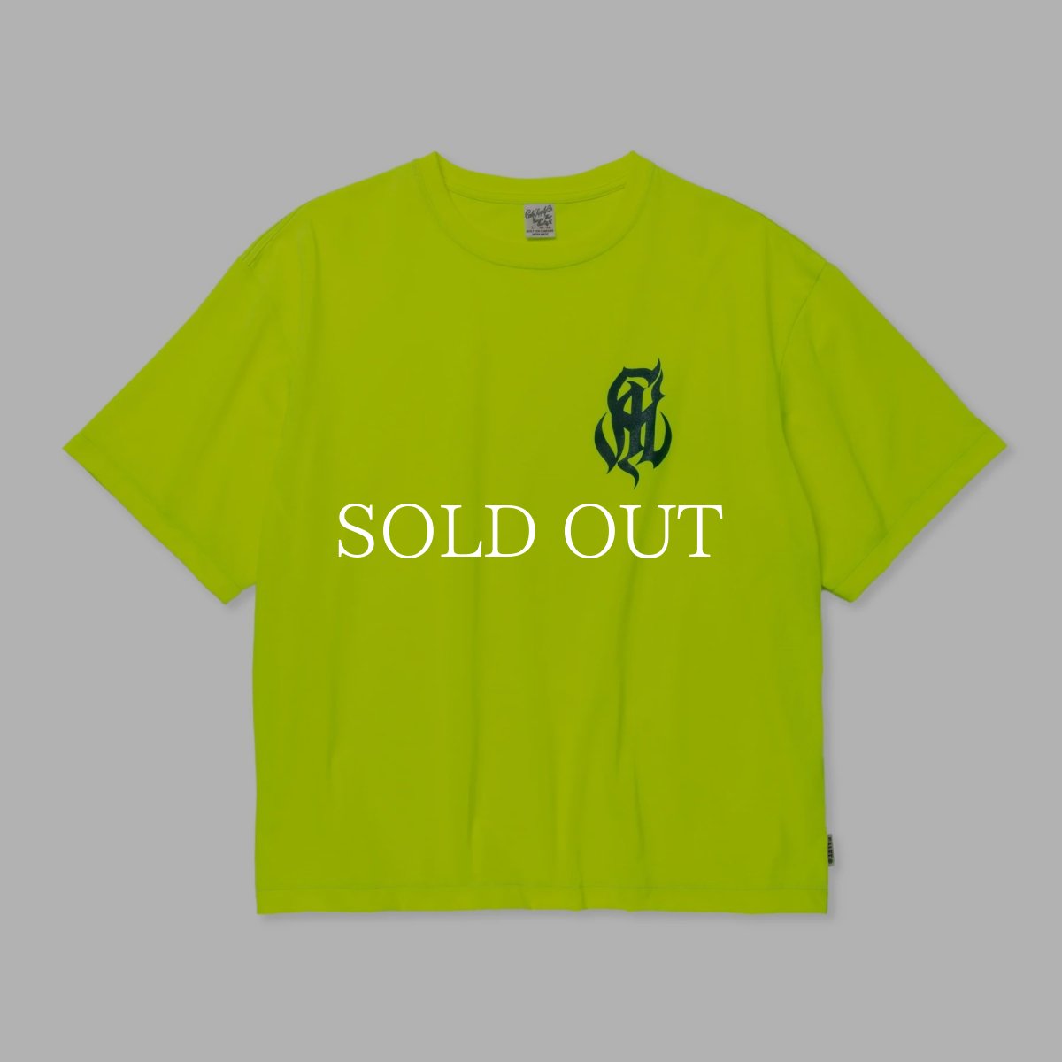 画像3: CALEE  MULTI FUNCTION DROP SHOULDER LOGO TEE (3)