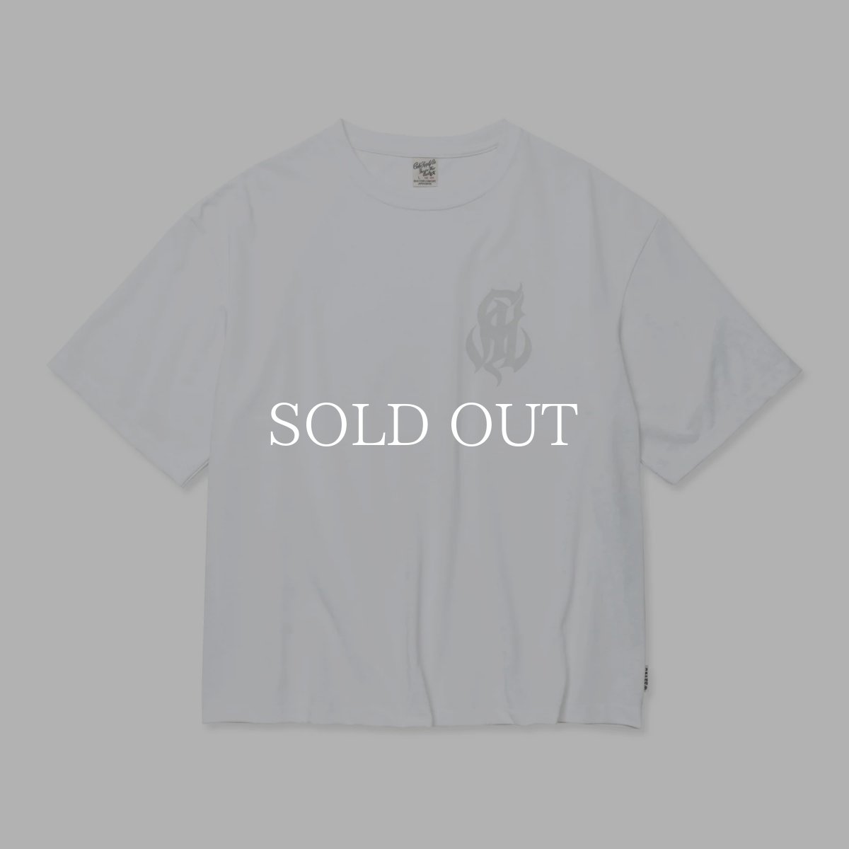 画像2: CALEE  MULTI FUNCTION DROP SHOULDER LOGO TEE (2)