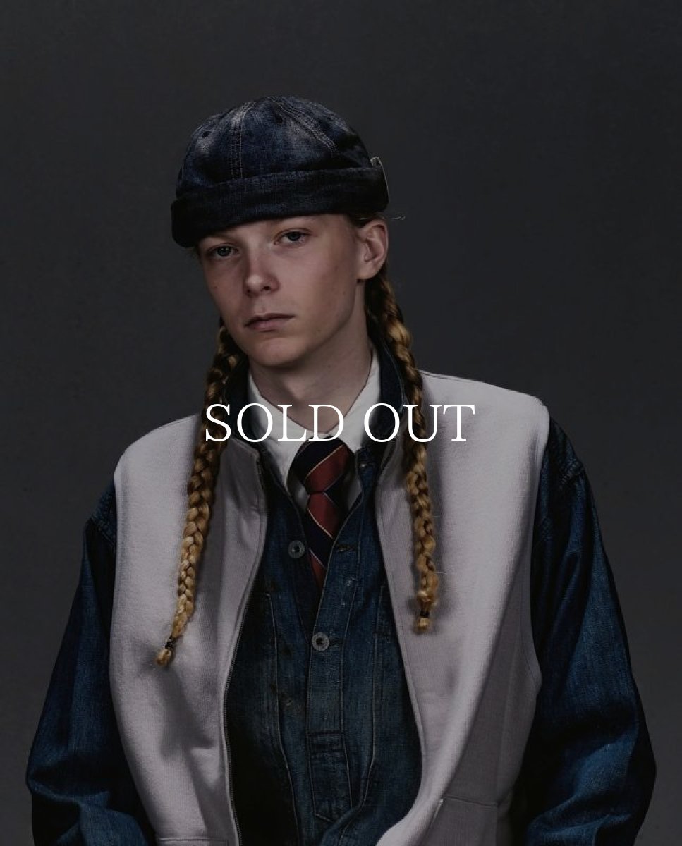 画像11: THE H.W.DOG&CO.  VINTAGE DENIM ROLL CAP (11)