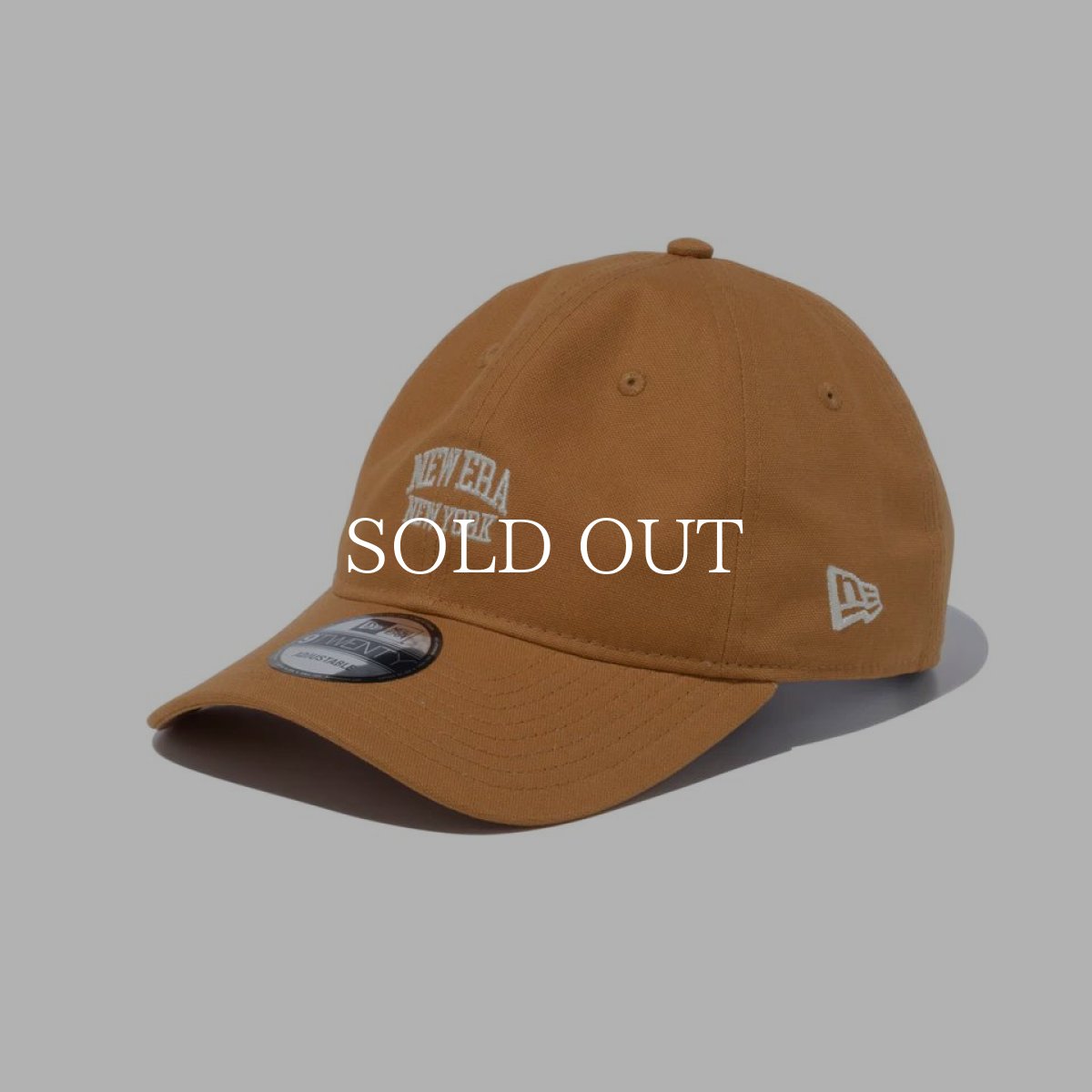 画像4: NEW ERA  9TWENTY Duck Canvas ダックキャンバス カレッジロゴ ライトブロンズ (4)